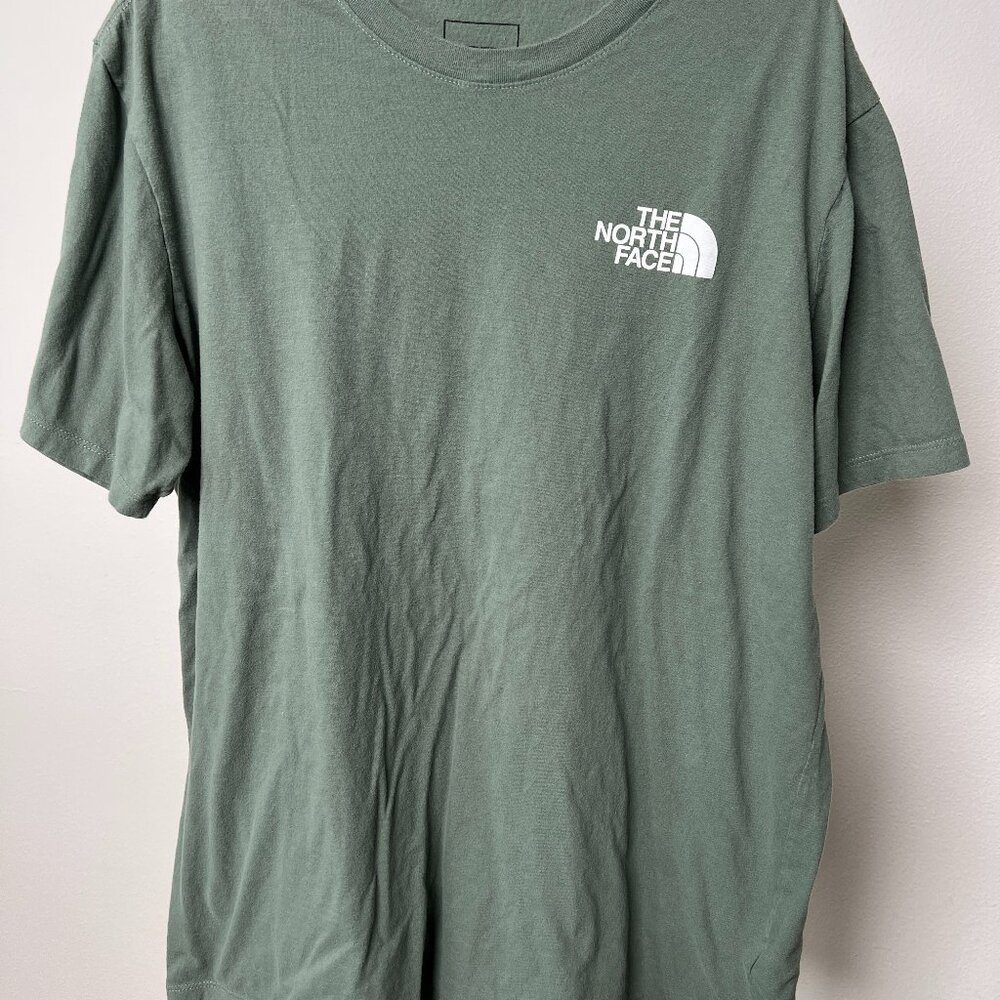 The North Face T-shirt sage green with logo Men's XL